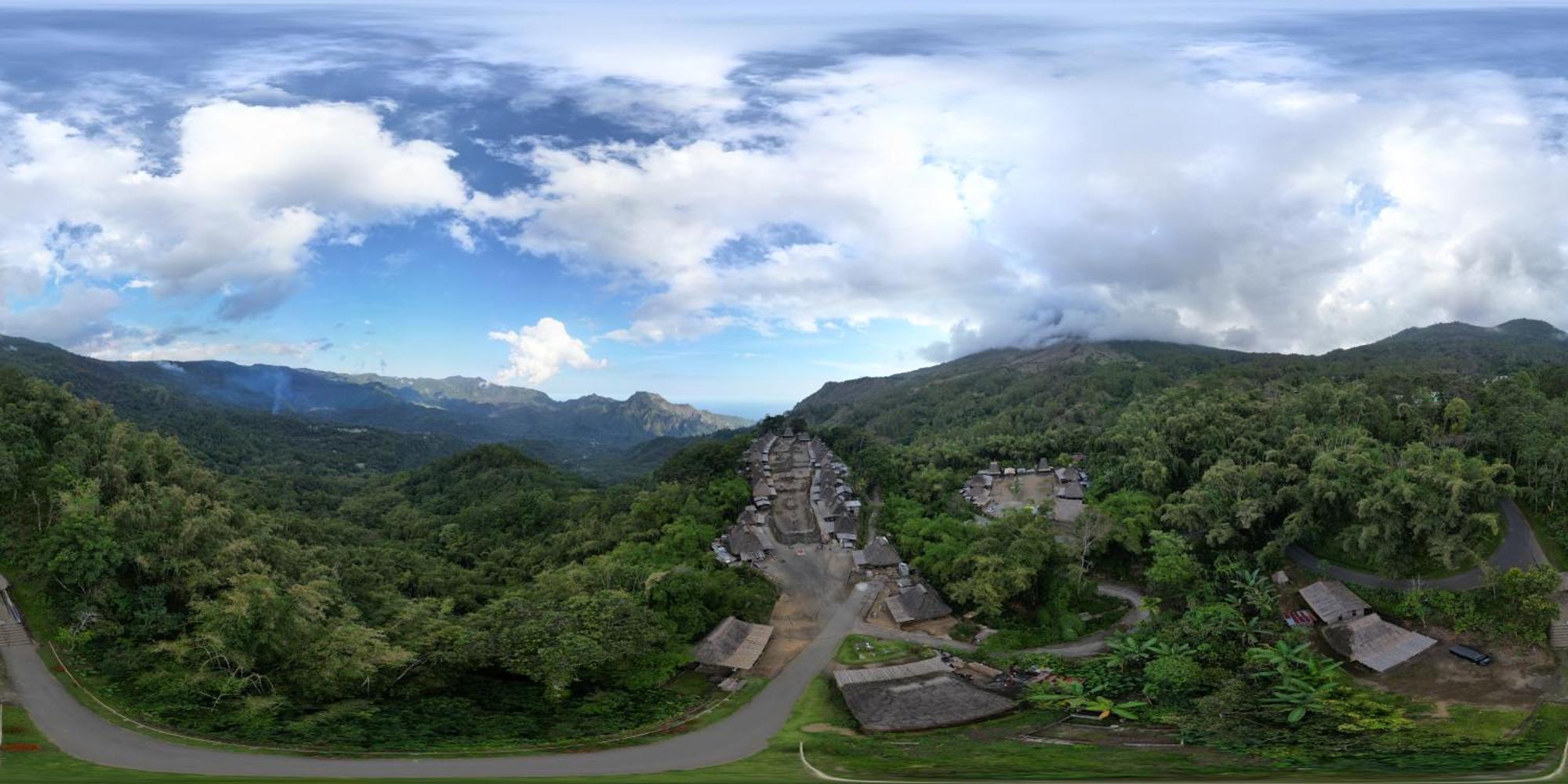 Riung Tiga Empat Tujuh Guesthouse 外观 照片